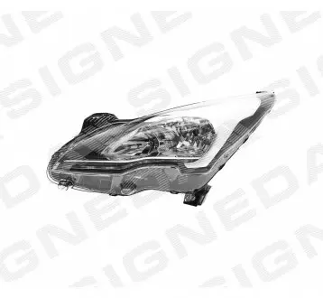 ZPG111719L ПЕРЕДНЯ ФАРА SIGNEDA підбір по vin на Brocar
