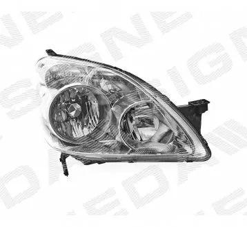 ZHD1155R Передня фара SIGNEDA підбір по vin на Brocar
