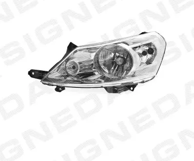 ZFT1143L Передня фара SIGNEDA підбір по vin на Brocar