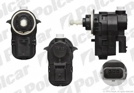 6055099V Моторчик фары POLCAR подбор по vin на Brocar