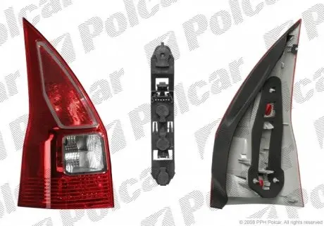 6013881E Фонарь задний POLCAR подбор по vin на Brocar