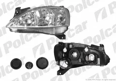 5556093E Фара основна POLCAR підбір по vin на Brocar