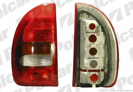 5555880E Фонарь задний POLCAR подбор по vin на Brocar