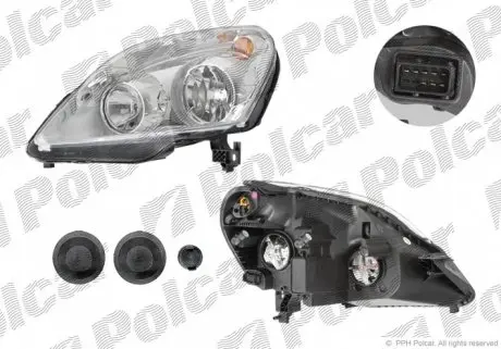 556309U Фара основна POLCAR підбір по vin на Brocar