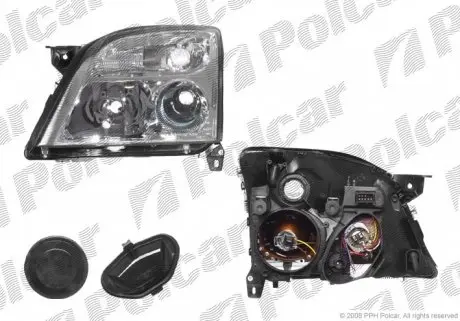 551810E Фара основна POLCAR підбір по vin на Brocar