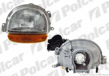 6003091E Фара основна POLCAR підбір по vin на Brocar