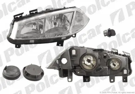 601210V Фара основна POLCAR підбір по vin на Brocar