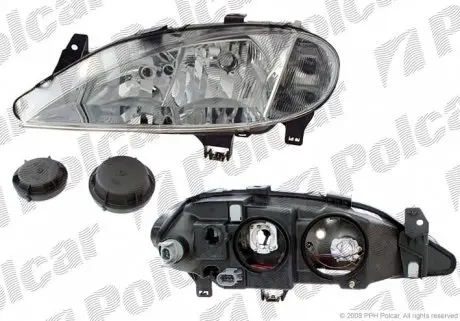 6011102E Фара основна POLCAR підбір по vin на Brocar