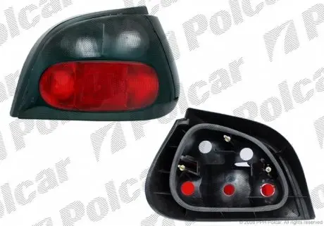 600787E Фонарь задний POLCAR підбір по vin на Brocar