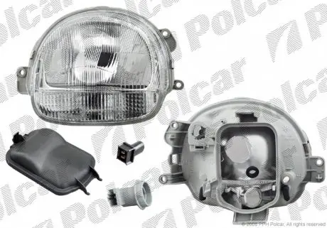 6004091E Фара основна POLCAR підбір по vin на Brocar