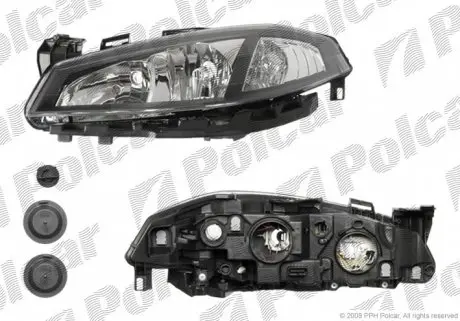 603809E Фара основна POLCAR підбір по vin на Brocar