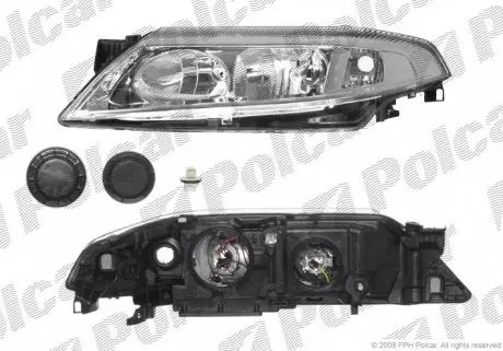 6037100E Фара основна POLCAR підбір по vin на Brocar
