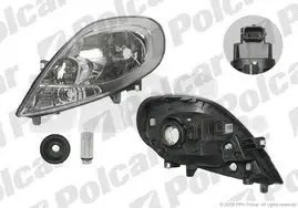 6027101E Фара основна POLCAR підбір по vin на Brocar