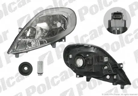 6027091V Фара основна POLCAR підбір по vin на Brocar