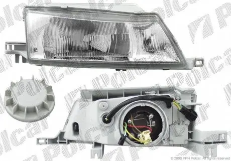 291009E Фара основна POLCAR підбір по vin на Brocar