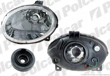 2902103E Фара основна POLCAR підбір по vin на Brocar