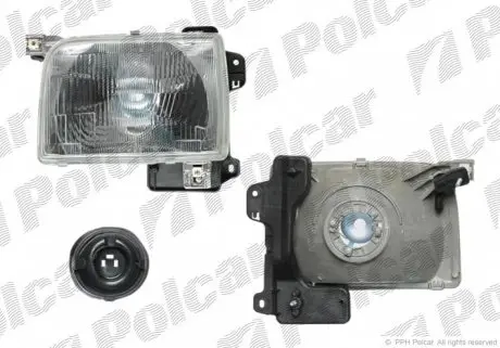 279610E Фара основная POLCAR підбір по vin на Brocar