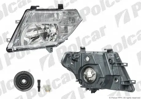 2782092E Фара основна POLCAR підбір по vin на Brocar