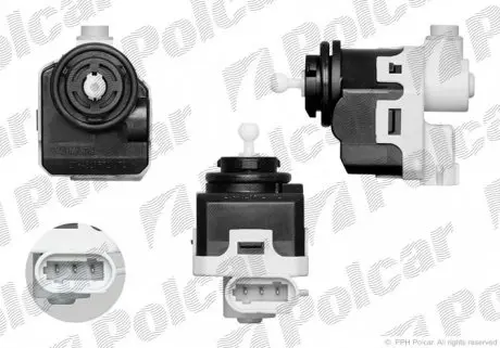 2734099 Моторчик фары POLCAR подбор по vin на Brocar