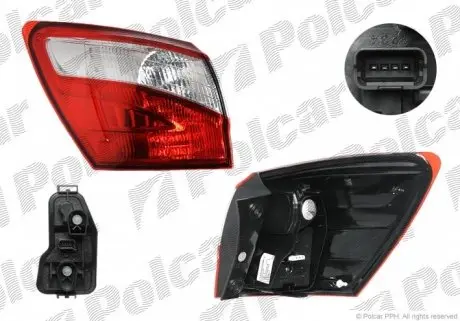 271488E Ліхтар задній POLCAR підбір по vin на Brocar