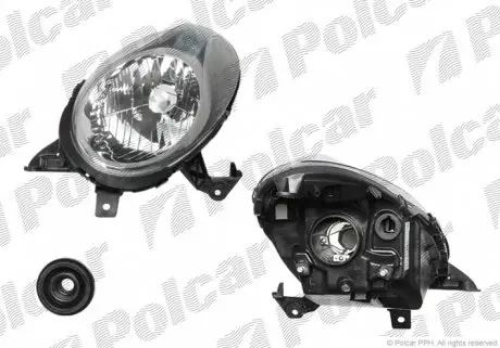 2707106E Фара основна POLCAR підбір по vin на Brocar