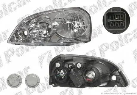 250610E Фара основна POLCAR підбір по vin на Brocar