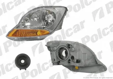 2501091E Фара основна POLCAR підбір по vin на Brocar