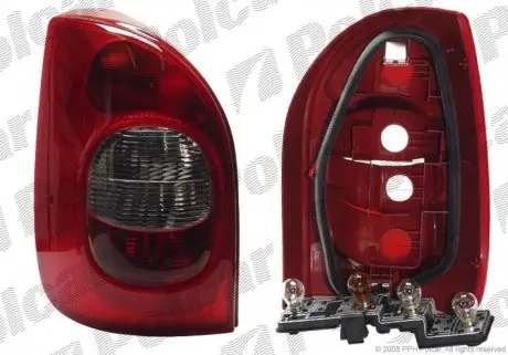 2327870E Фонарь задний POLCAR подбор по vin на Brocar