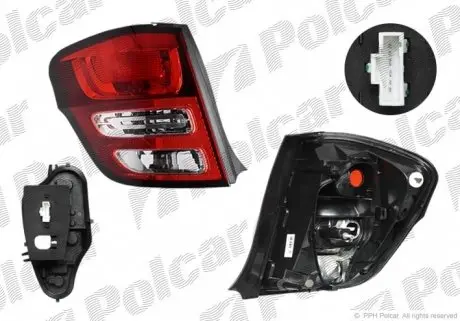 231888V Фонарь задний POLCAR підбір по vin на Brocar