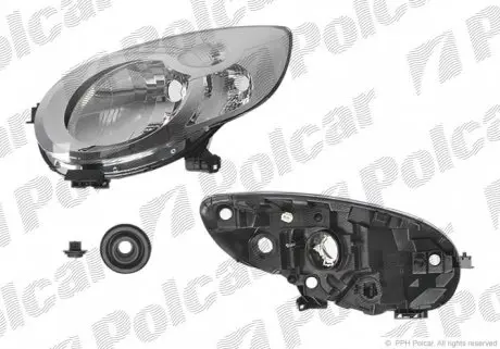 2301091E Фара основная POLCAR подбор по vin на Brocar