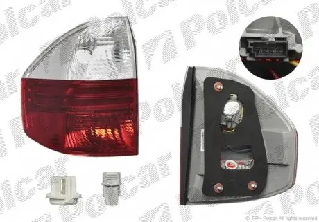 2055883X Ліхтар задній POLCAR підбір по vin на Brocar