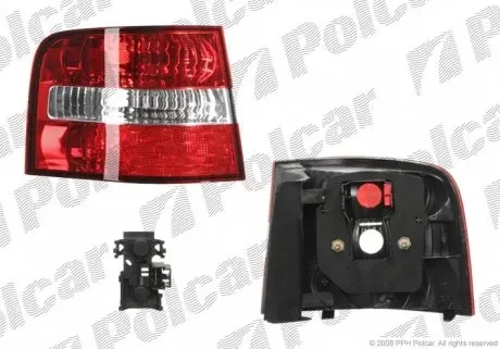 3030884S Фонарь задний POLCAR подбор по vin на Brocar