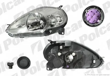 3024103V Фара основная POLCAR подбор по vin на Brocar