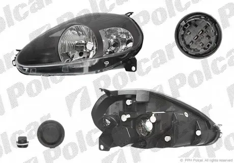 3024101E Фара основная POLCAR подбор по vin на Brocar