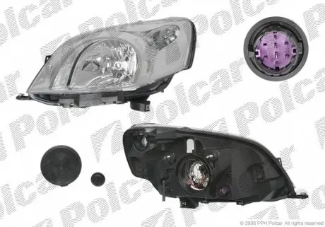 3085090E Фара основна POLCAR підбір по vin на Brocar