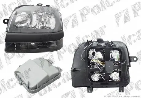 3040091C Фара основная POLCAR подбор по vin на Brocar