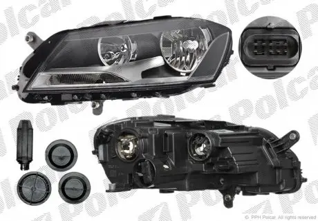 95D109E Фара основна POLCAR підбір по vin на Brocar