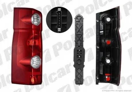 957288V Фонарь задний POLCAR подбор по vin на Brocar