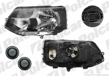 9569091E Фара основна POLCAR підбір по vin на Brocar