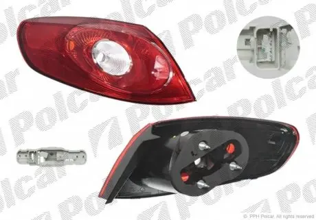 955688U Ліхтар задній POLCAR підбір по vin на Brocar