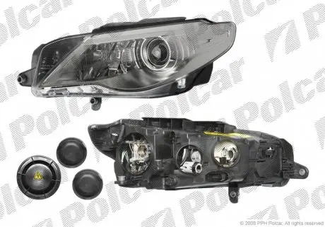 9556101U Фара основная POLCAR подбор по vin на Brocar