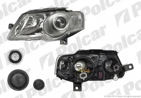 955510H Фара основна POLCAR підбір по vin на Brocar