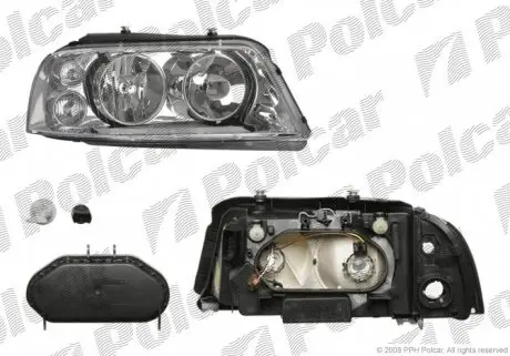 955109U Фара основна POLCAR підбір по vin на Brocar