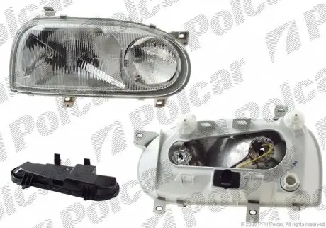 9538091E Фара основна POLCAR підбір по vin на Brocar