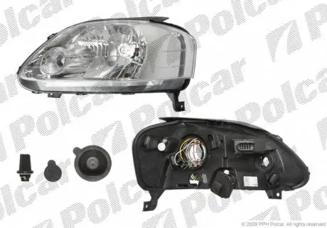 9530091E Фара основна POLCAR підбір по vin на Brocar