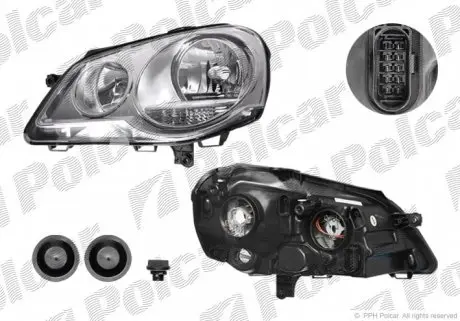 952710E Фара основна POLCAR підбір по vin на Brocar