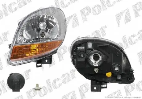 6061093E Фара основна POLCAR підбір по vin на Brocar