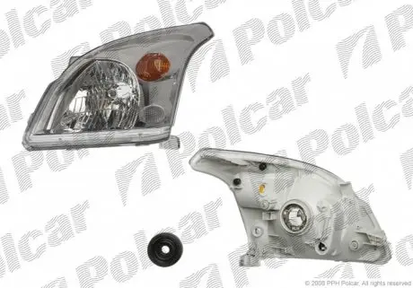 8178101E Фара основна POLCAR підбір по vin на Brocar