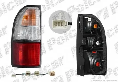 8177881 Фонарь задний POLCAR подбор по vin на Brocar