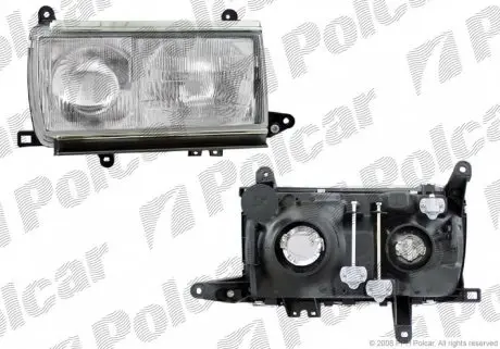 8176093E Фара основна POLCAR підбір по vin на Brocar